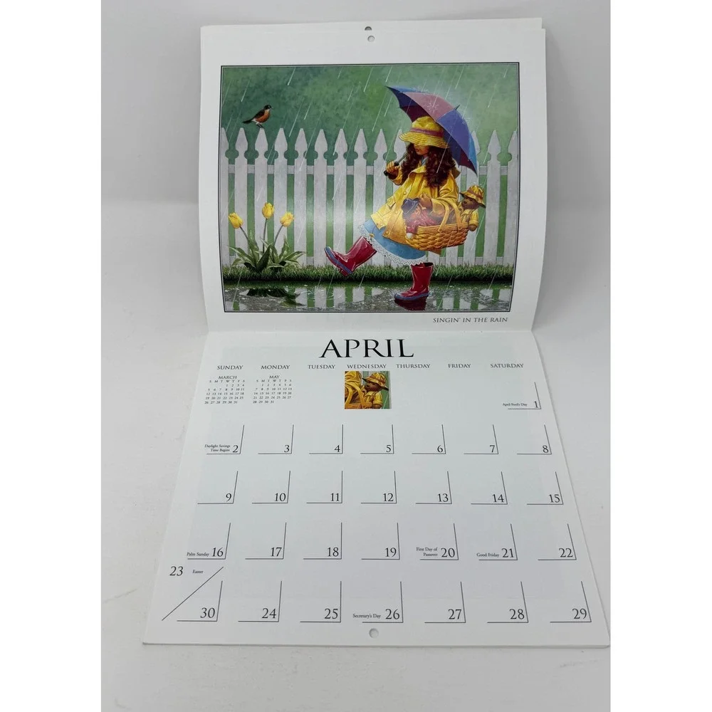 Vintage Longaberger J.W. Collection Book 1st Printing 2000 Collectors Calendar